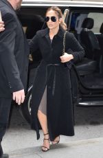 JENNIFER LOPEZ Arrives at NBC Studios in New York 04/24/2017