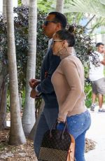 JENNIFER LOPEZ in Ripped Jeans Arrives at a Medical Office in Miami 04/22/2017