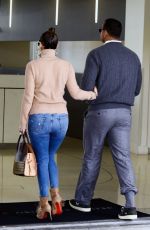 JENNIFER LOPEZ in Ripped Jeans Arrives at a Medical Office in Miami 04/22/2017