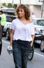 JENNIFER LOPEZ on the Set of Shades of Blue in New York 04/28/2017