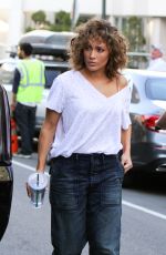 JENNIFER LOPEZ on the Set of Shades of Blue in New York 04/28/2017