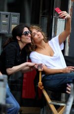 JENNIFER LOPEZ on the Set of Shades of Blue in New York 04/28/2017