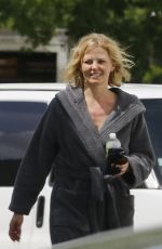 JENNIFER MORRISON on the Set of Back Roads 04/19/2017