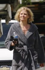 JENNIFER MORRISON on the Set of Back Roads 04/19/2017