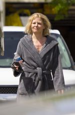 JENNIFER MORRISON on the Set of Back Roads 04/19/2017