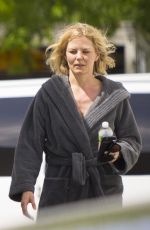 JENNIFER MORRISON on the Set of Back Roads 04/19/2017