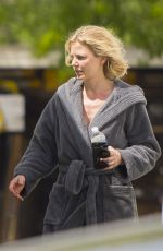 JENNIFER MORRISON on the Set of Back Roads 04/19/2017
