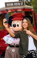 JESSICA ALBA at Disney California Adventure Park in Anaheim 03/31/2017