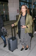 JESSICA ALBA at JFK Airport in New York 04/04/2017