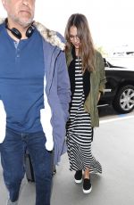 JESSICA ALBA at LAX Airport in Los Angeles 04/03/2017