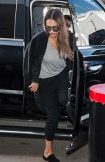 JESSICA ALBA at Los Angeles Interrnational Airport 04/16/2017