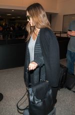 JESSICA ALBA at Los Angeles Interrnational Airport 04/16/2017
