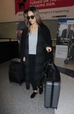 JESSICA ALBA at Los Angeles Interrnational Airport 04/16/2017
