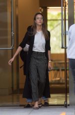 JESSICA ALBA Leaves an Office in Los Angeles 04/15/2017