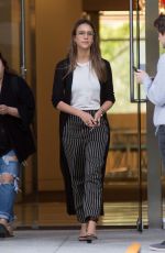 JESSICA ALBA Leaves an Office in Los Angeles 04/15/2017