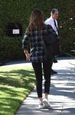 JESSICA ALBA Leaves an Office in Los Angeles 04/20/2017