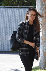 JESSICA ALBA Leaves an Office in Los Angeles 04/20/2017