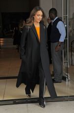 JESSICA ALBA Leaves Her Hotel in New York 04/17/2017