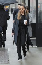JESSICA ALBA Out and About in New York 04/04/2017