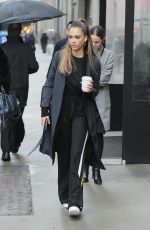 JESSICA ALBA Out and About in New York 04/04/2017