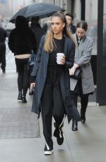 JESSICA ALBA Out and About in New York 04/04/2017