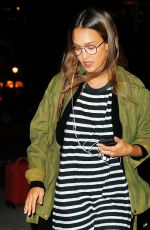 JESSICA ALBA Out in New York 04/04/2017