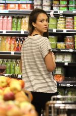 JESSICA ALBA Shopping at Whole Foods in Beverly Hills 04/09/2017