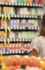 JESSICA ALBA Shopping at Whole Foods in Beverly Hills 04/09/2017