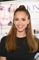 JESSICA ALBA Surprises Target Guests with Honest Beauty Makeovers in New Jersey 04/04/2017