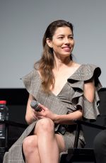 JESSICA BIEL at The Sinner Panel at Tribeca Film Festival 04/25/2017