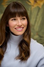 JESSICA BIEL at The Sinner Press Conference in New York 04/18/2017