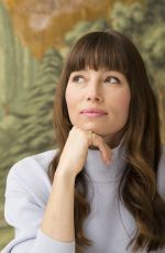 JESSICA BIEL at The Sinner Press Conference in New York 04/18/2017
