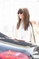 JESSICA BIEL Leaves Her Au Fudge restaurant in Los Angeles 04/07/2017