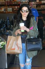 JESSICA GOMES Out Shopping in Los Angeles 04/14/2017