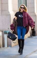 JESSICA HART at Sant Ambroeus Restaurant in New York 04/10/2017