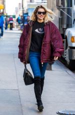 JESSICA HART at Sant Ambroeus Restaurant in New York 04/10/2017