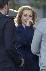 JESSICA MARAIS on the Set of Love Child in Sydney 03/31/2017