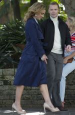 JESSICA MARAIS on the Set of Love Child in Sydney 03/31/2017
