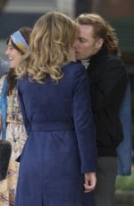 JESSICA MARAIS on the Set of Love Child in Sydney 03/31/2017