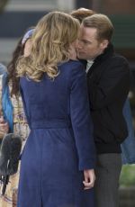 JESSICA MARAIS on the Set of Love Child in Sydney 03/31/2017