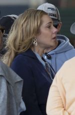 JESSICA MARAIS on the Set of Love Child in Sydney 03/31/2017