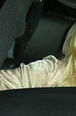 JESSICA SIMPSON Leaves Nobu Restaurant in West Hollywood 04/12/2017