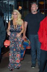 JESSICA SIMPSON Out and About in New York 04/19/2017