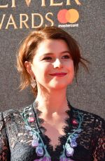 JESSIE BUCKLEY at Olivier Awards in London 04/09/2017