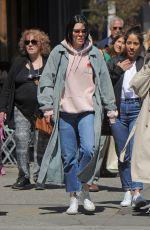 JESSIE J Out and About in New York 04/13/2017