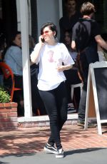 JESSIE J Out for Lunch at Fred Segal in Los Angeles 04/28/2017