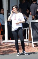 JESSIE J Out for Lunch at Fred Segal in Los Angeles 04/28/2017
