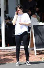 JESSIE J Out for Lunch at Fred Segal in Los Angeles 04/28/2017
