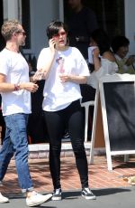 JESSIE J Out for Lunch at Fred Segal in Los Angeles 04/28/2017