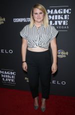 JILLIAN BELL at Magic Mike Live Las Vegas Opening Night 04/21/2017